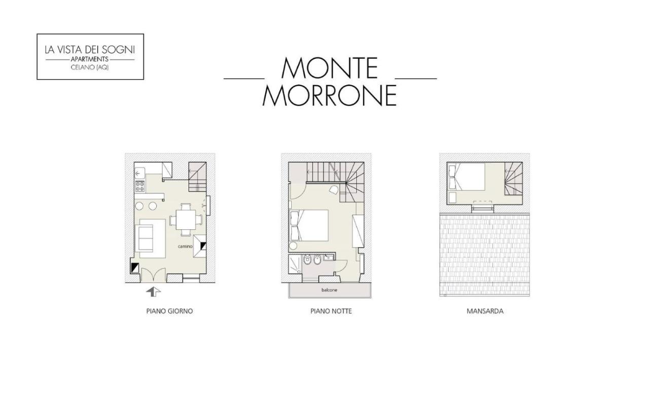 Lavistadeisogni Monte Morrone Celano Eksteriør billede